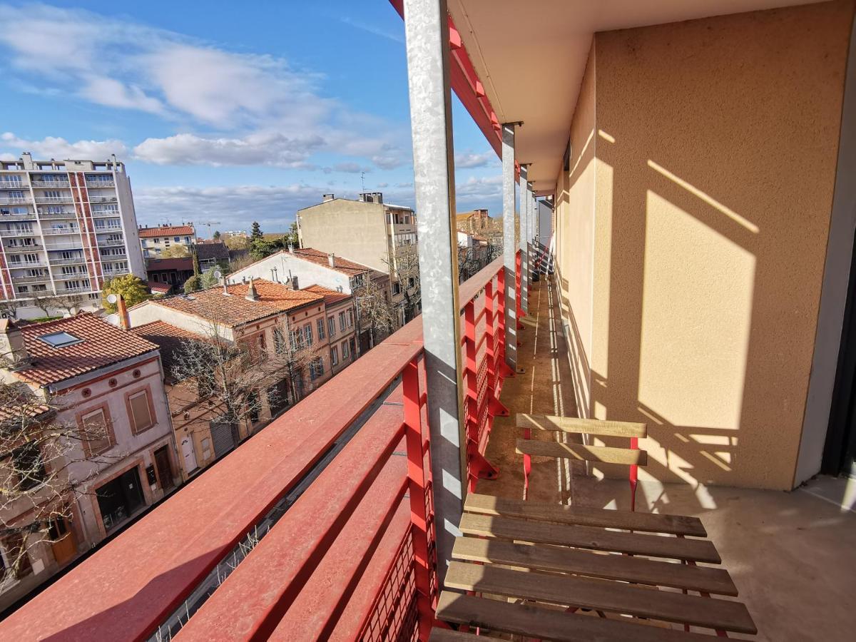 T1Bis Moderne, Lumineux, Belle-Vue, Patte D'Oie, Parking Lägenhet Toulouse Exteriör bild